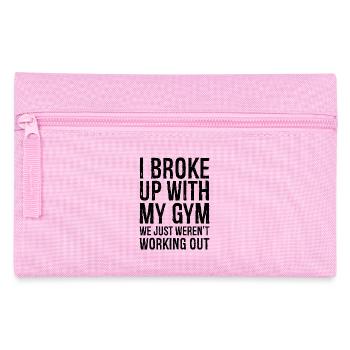 J’ai rompu avec mon chewing-gum - Trousse - rose - Devant
