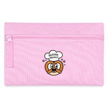 DELICIOUS PRETZELS - Pencil Case - pink - Front