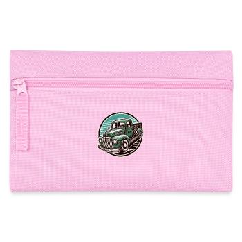 Camionnette rétro vintage Oldtimer - Trousse - rose - Devant