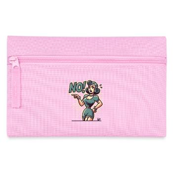 Your wife or mom says no - Pencil Case - pink - Front