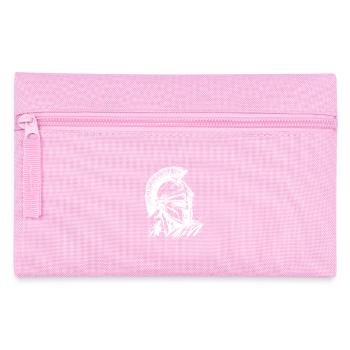 Icône du casque Spartan - Trousse - rose - Devant
