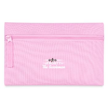 Frosty The Muscle Snowman Fun Workout - Pencil Case - pink - Front