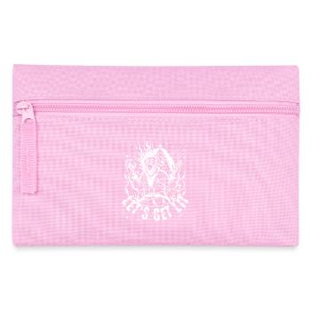 Lustiger Weihnachten let's get lit Party Look - Federtasche - Rosa - Vorne
