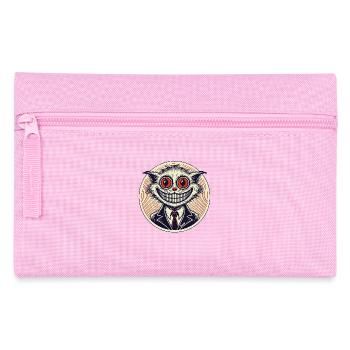 Horror Grin Cat - Pencil Case - pink - Front