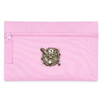 Baseball Skull Skull - Pencil Case - pink - Front