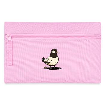 funny pigeon - Pencil Case - pink - Front