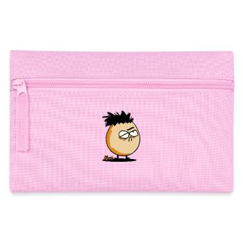 Verdächtiges Punk-Ei - Federtasche - Rosa - Vorne