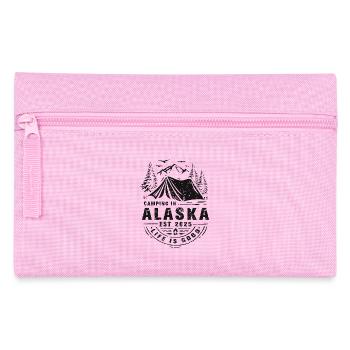 Camping en Alaska Camper Tente extérieure Camping - Trousse - rose - Devant