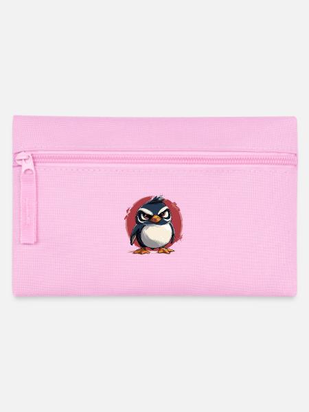 Schlechte-Laune-Pinguin - Federtasche - Rosa
