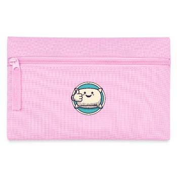 Pouce levé – Oreiller Sleep Well - Trousse - rose - Devant