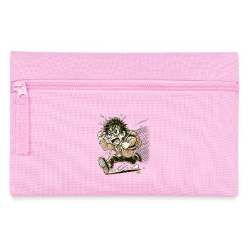 Otaku en colère nerd japonais - Trousse - rose - Devant
