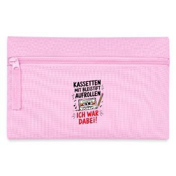 Cassettes Rétro - Trousse - rose - Devant