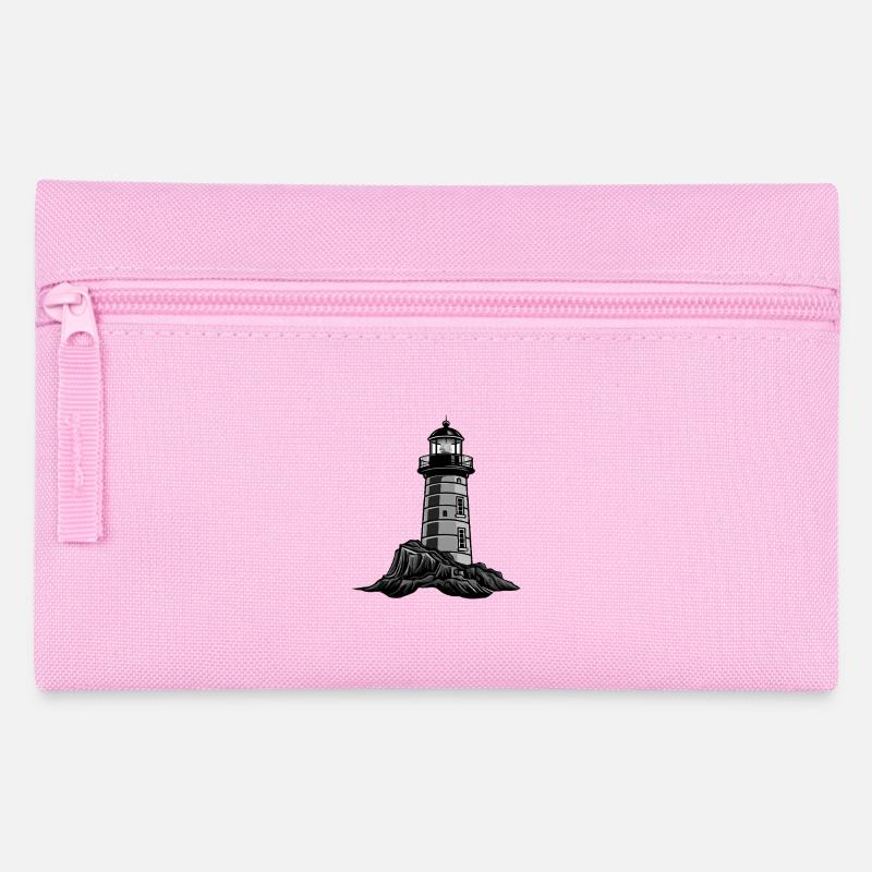 Leuchtturm - Federtasche - Rosa