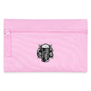 Chope à bière Houblon Bière de malt - Trousse - rose - Devant