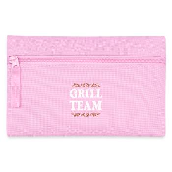 Grill Crew - Federtasche - Rosa - Vorne