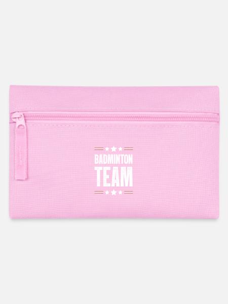 Badminton Team - Federtasche - Rosa