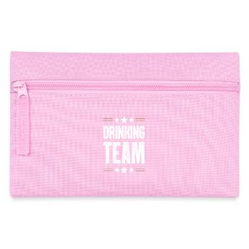 Drinking Team - Federtasche - Rosa - Vorne
