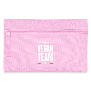 Vegan Team - Federtasche - Rosa - Vorne