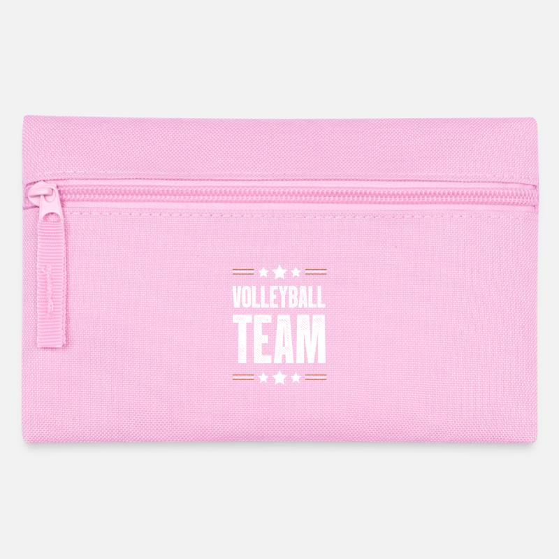 Volleyball Team - Federtasche - Rosa