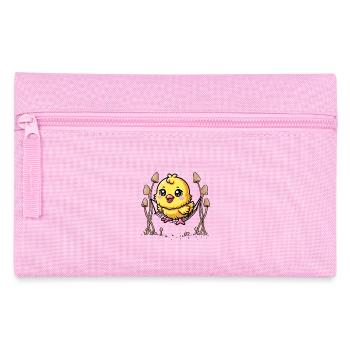 Abhängen Chillen Hängematte Küken Kinder Kind Baby - Federtasche - Rosa - Vorne