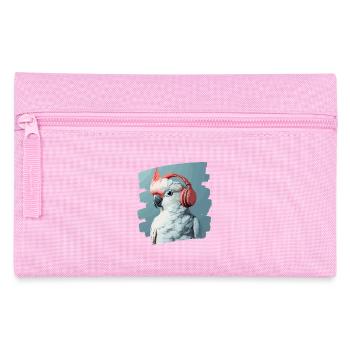 Kakadu - Federtasche - Rosa - Vorne