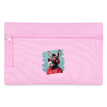 Esel - Federtasche - Rosa - Vorne