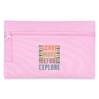 Backgammon Spiel - Federtasche - Rosa - Vorne