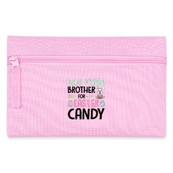 Will Trade Brother For Easter Candy - Pencil Case - pink - Front