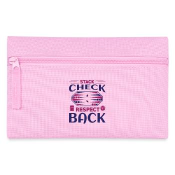 Backgammon Spiel - Federtasche - Rosa - Vorne