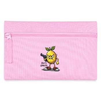 Gangsta fruité – Gangster au citron drôle - Trousse - rose - Devant