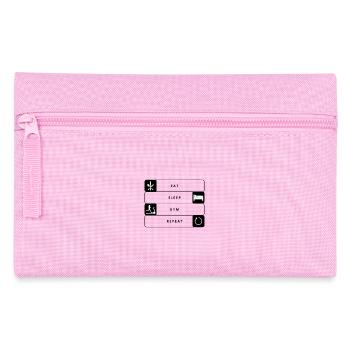 Manger Dormir Gym Répéter Tapis roulant Fitness Sports Hobby - Trousse - rose - Devant