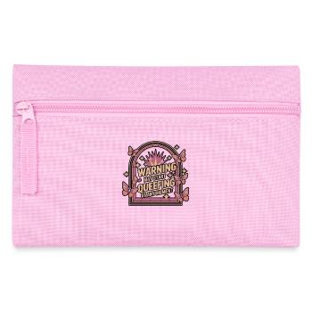 Queef Queen Queefed Adult Humour Queefing - Pencil Case - pink - Front