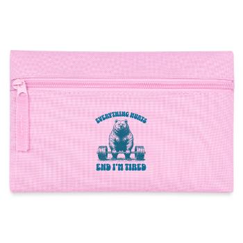 Tout me fait mal et je suis fatigué de soulever du poids - Trousse - rose - Devant
