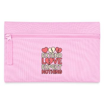 Mitgefühl Menschlichkeit Motivation Empathie Güte - Federtasche - Rosa - Vorne