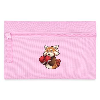 Amoureux des animaux Boxe Match Sport Boxer de combat - Trousse - rose - Devant