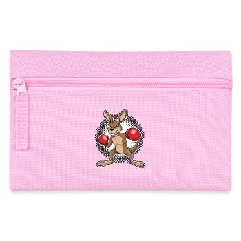 Amoureux des animaux Boxe Match Sport Boxer de combat - Trousse - rose - Devant