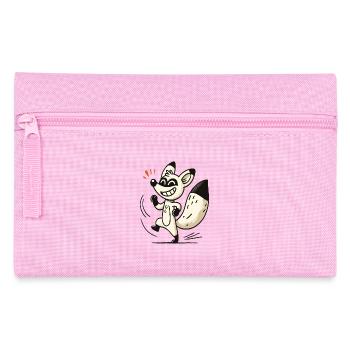 Renard coquin dans le style dessin animé - Trousse - rose - Devant