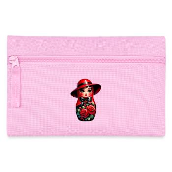 Russian Girl! Matrjoschka Russisch für Russen - Federtasche - Rosa - Vorne