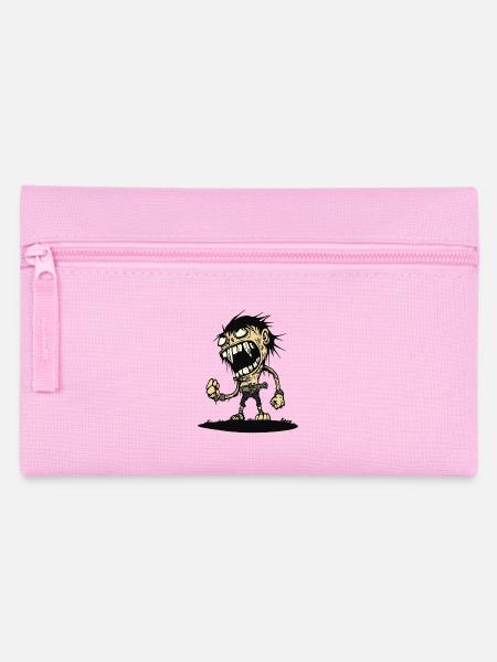 Hungriger wütender Höhlenmensch - Federtasche - Rosa