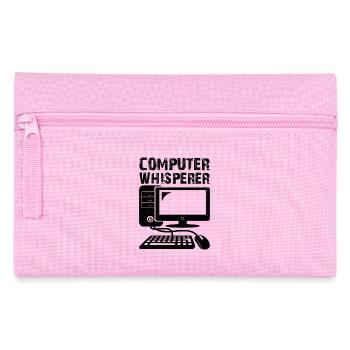 computer whisperer - Federtasche - Rosa - Vorne