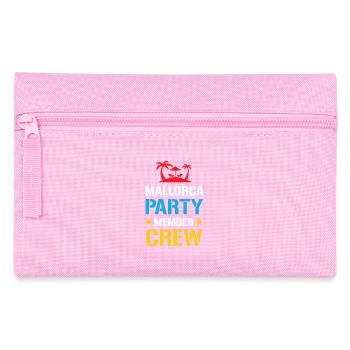 Mallorca Party Crew - Federtasche - Rosa - Vorne