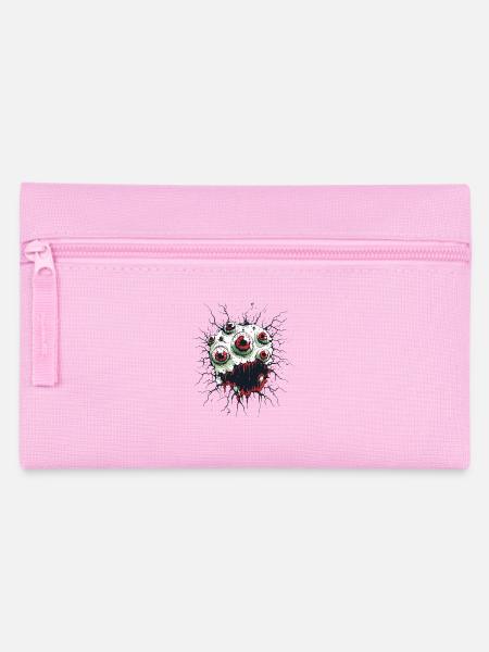 Auge des Schreckens – Monster bricht durch - Federtasche - Rosa