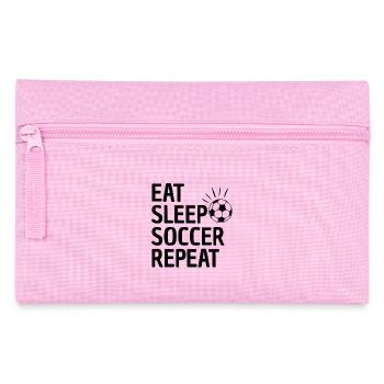 Soccer Saying Soccer Club Joueur de football - Trousse - rose - Devant
