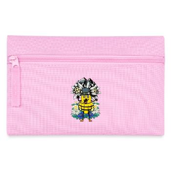 Bee Tyrol Tyrolean Honik Beekeeper Flower Mountains Mountain - Pencil Case - pink - Front