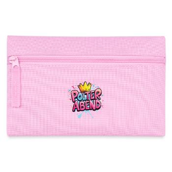 Polterabend Polter Hochzeit - Federtasche - Rosa - Vorne