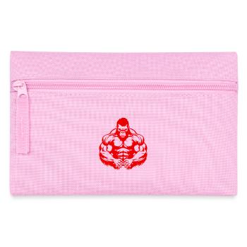 Gorilla Muskeln Beast Gym - Federtasche - Rosa - Vorne