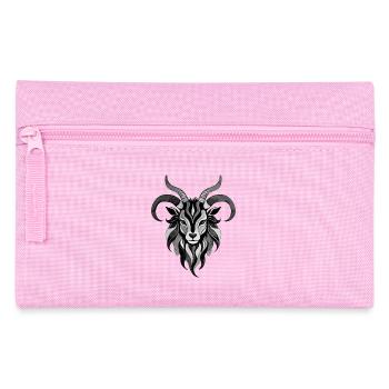 Aries - Zodiac Sign Motive - Federtasche - Rosa - Vorne