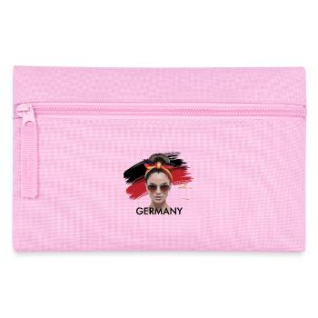 Mode allemande élégante avec drapeau et bandana - Trousse - rose - Devant