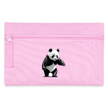 Panda - Cute Animal Design - Federtasche - Rosa - Vorne