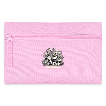 Ostern Kaffeeliebe Osterhase Happy Easter - Federtasche - Rosa - Vorne